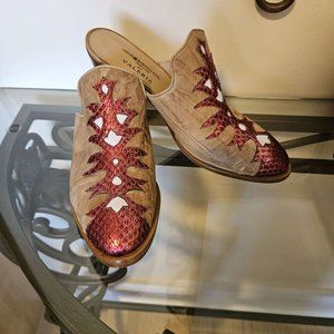 MULES AND CLOGS - made in ITALY - size 10